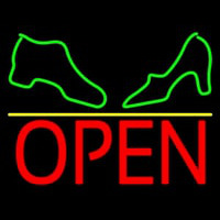 Boot And Sandal Open Neon Sign