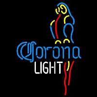 Corona Light Parrot Beer Sign Neon Sign