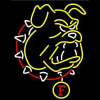 Ferris State Bulldogs Primary Neon Sign