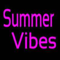 Summer Vibes Neon Sign