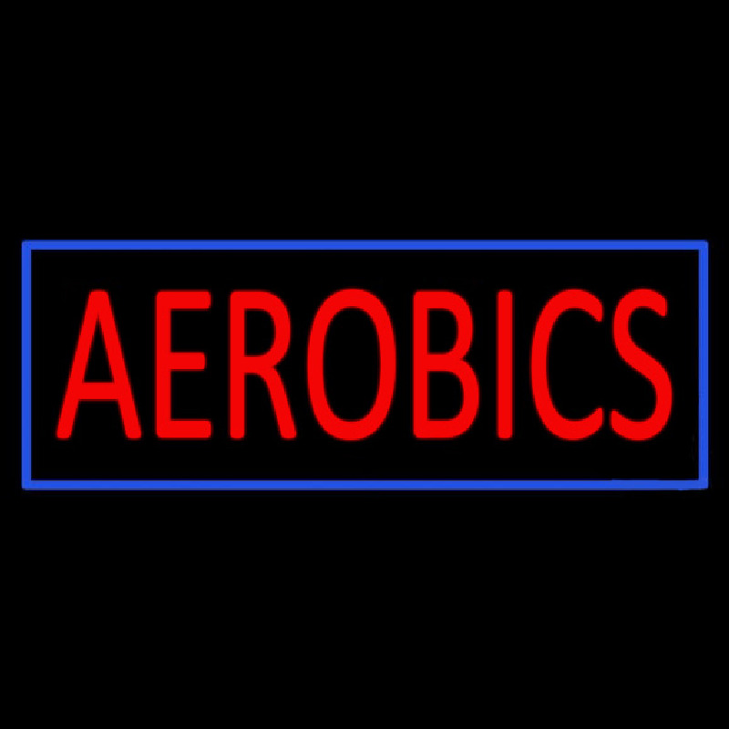 Aerobics Neon Sign