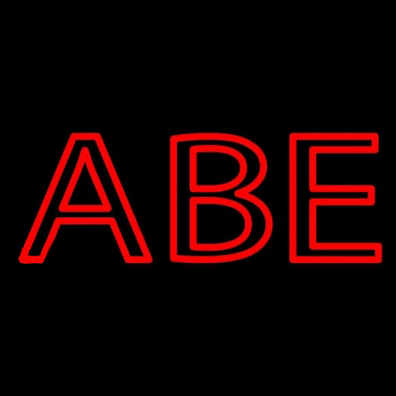 Alpha Beta Epsilon Neon Sign