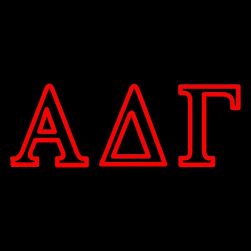 Alpha Delta Gamma Neon Sign