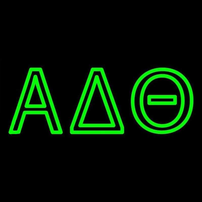 Alpha Delta Theta Neon Sign