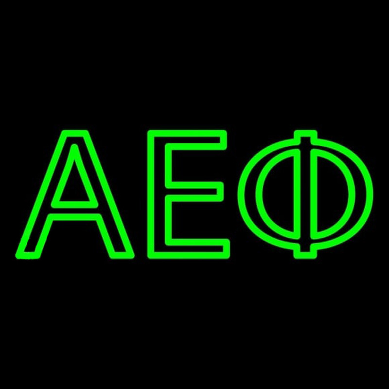 Alpha Epsilon Phi Neon Sign