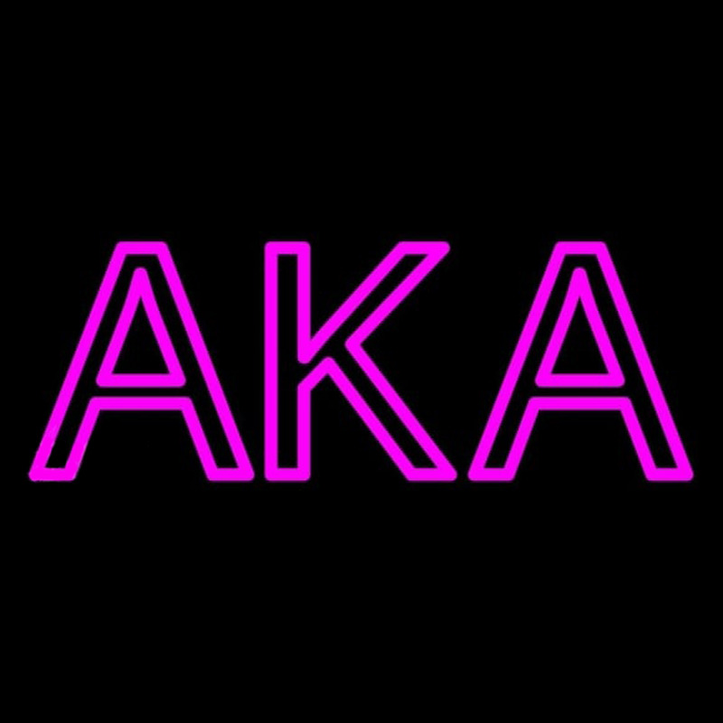 Alpha Kappa Alpha Neon Sign