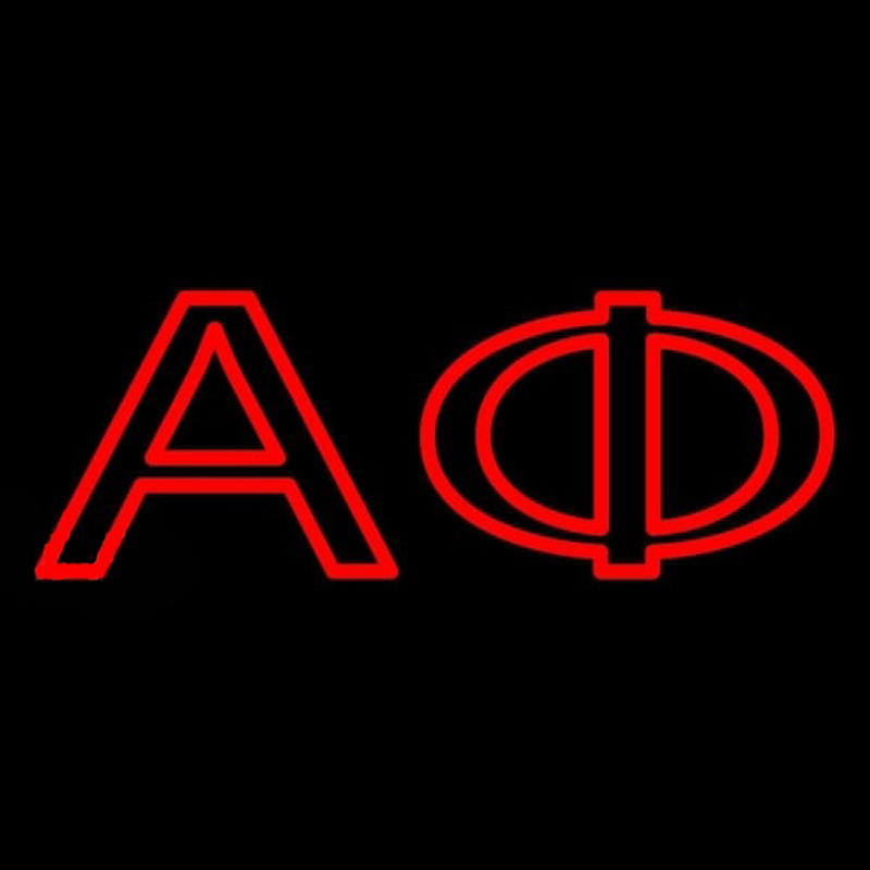 Alpha Phi Neon Sign