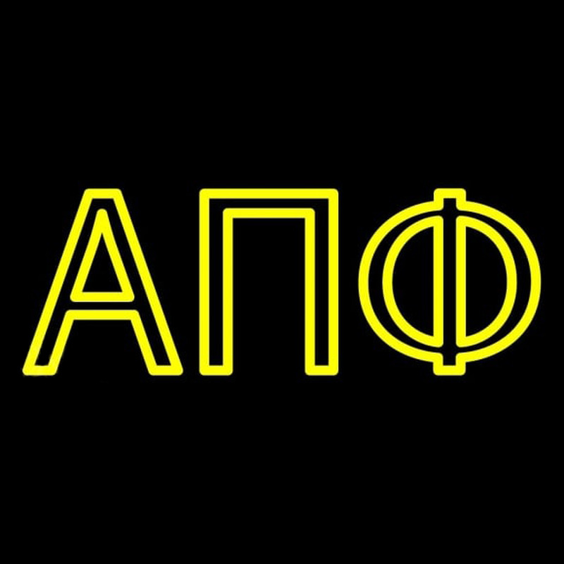 Alpha Pi Phi Neon Sign