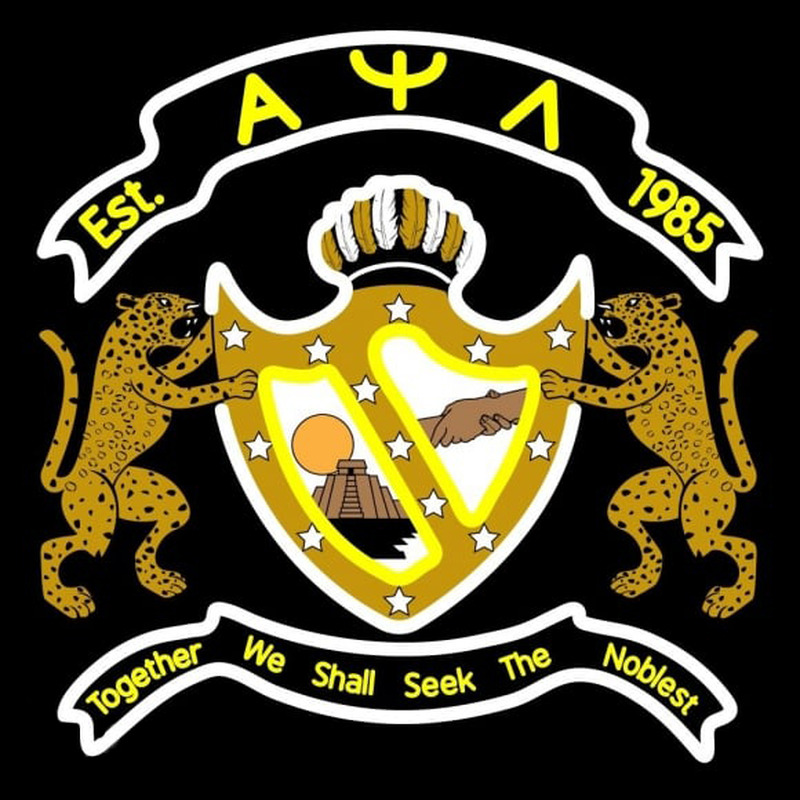 Alpha Psi Lambda Logo Neon Sign