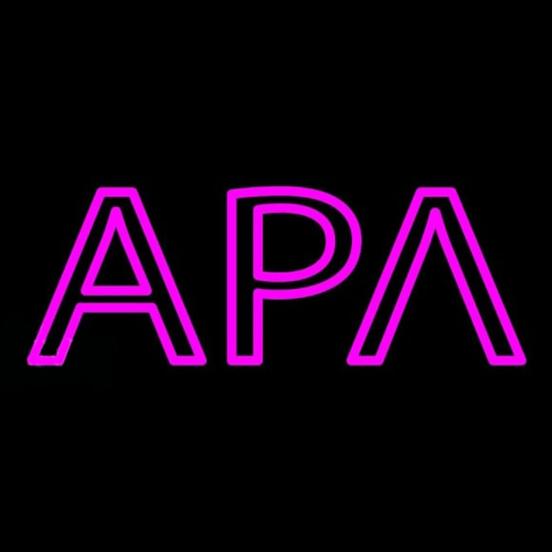 Alpha Rho Lambda Latina Greek Neon Sign