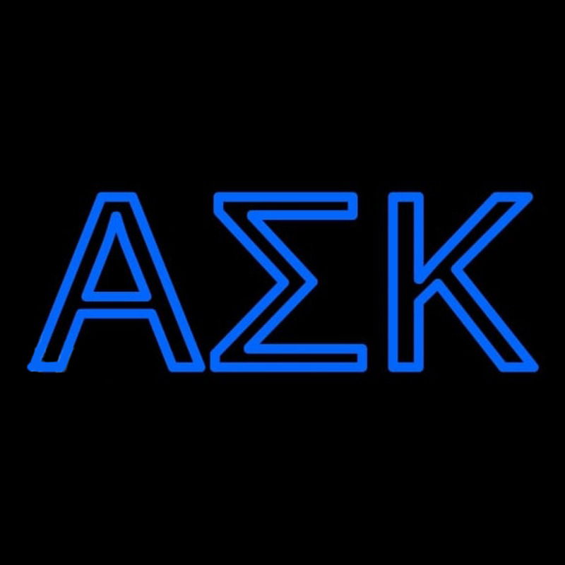 Alpha Sigma Kappa Neon Sign