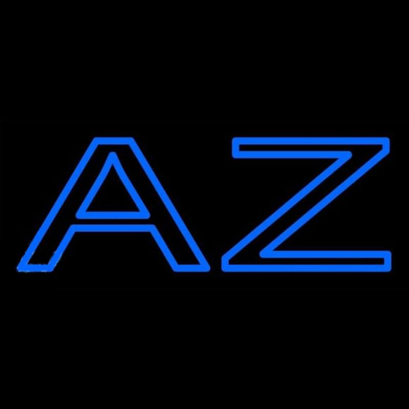 Alpha Zeta Neon Sign