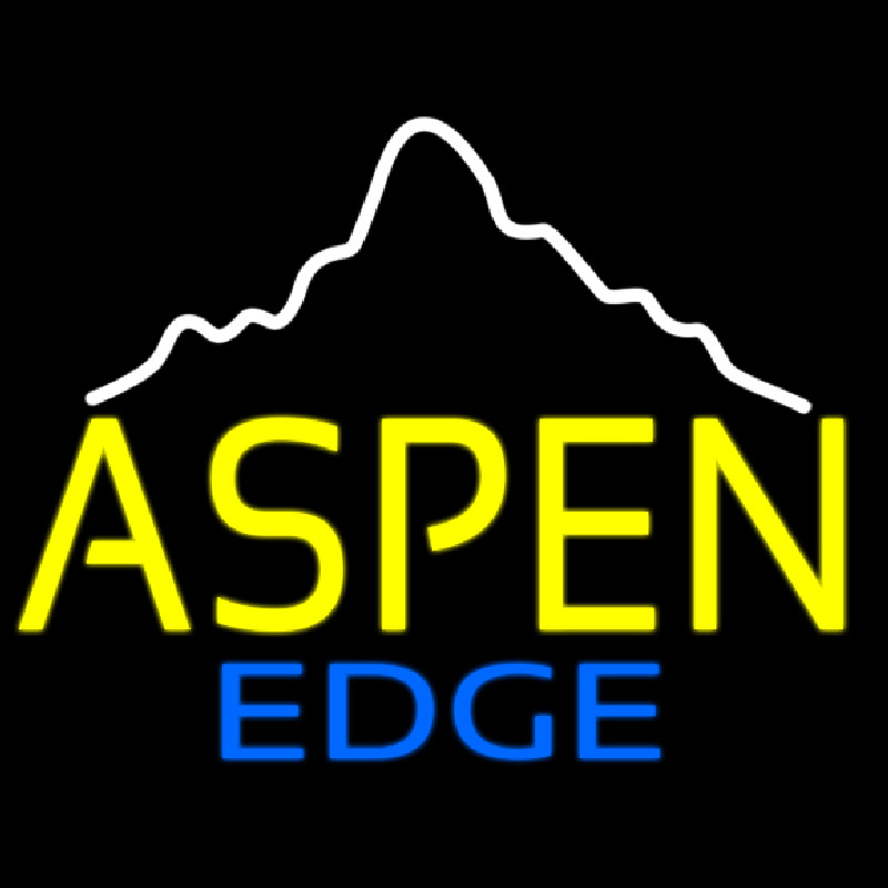 Aspen Edge Neon Sign