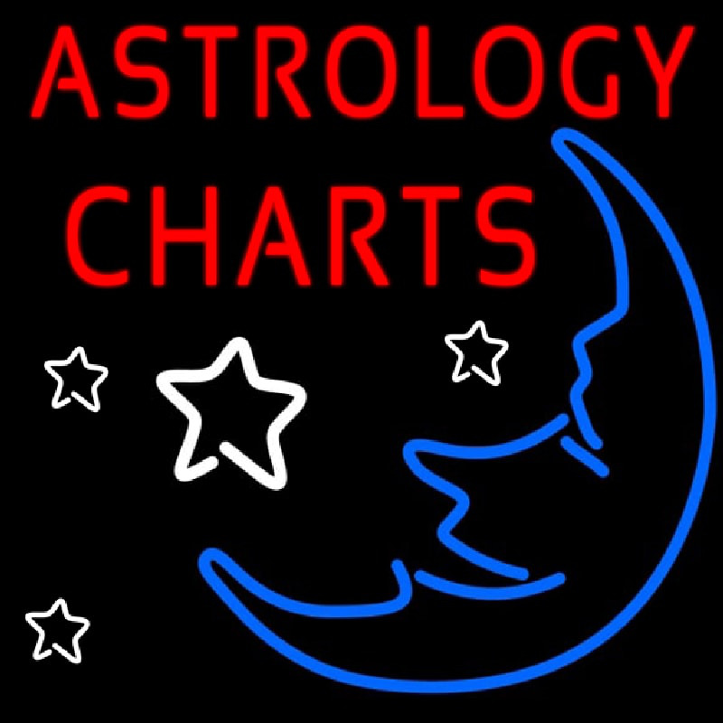 Astrology Charts Neon Sign