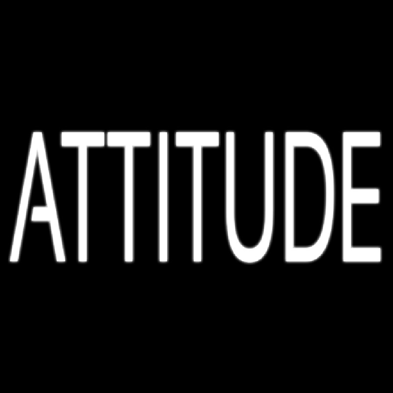 Attitude Neon Sign