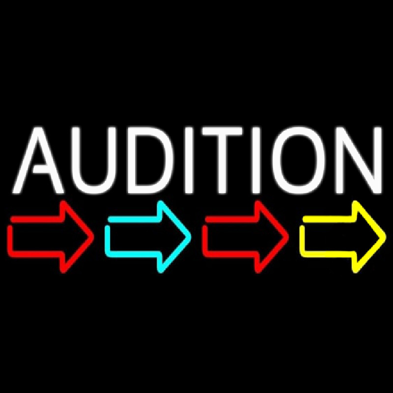 Audition Neon Sign