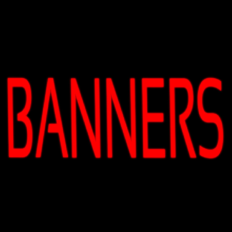 Banners Neon Sign