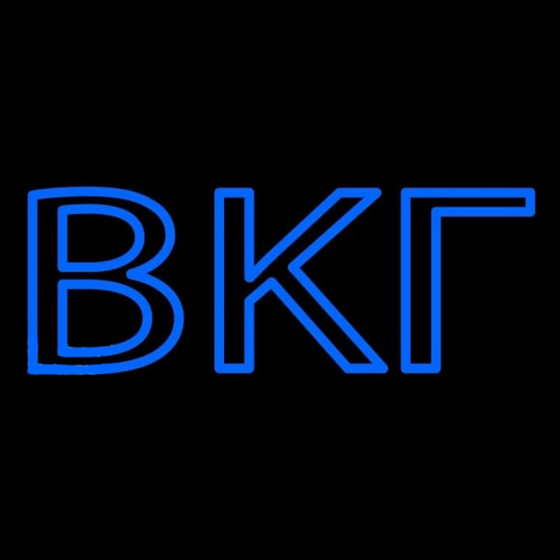 Beta Kappa Gamma Neon Sign