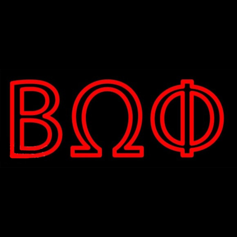 Beta Omega Phi Neon Sign