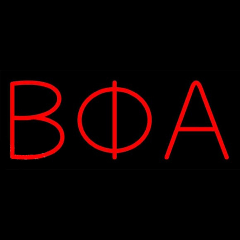 Beta Phi Alpha Neon Sign