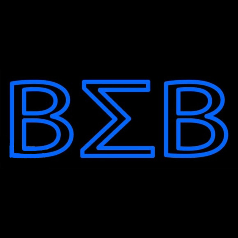 Beta Sigma Beta Neon Sign