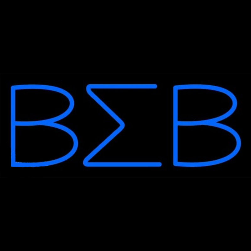 Beta Sigma Beta Neon Sign