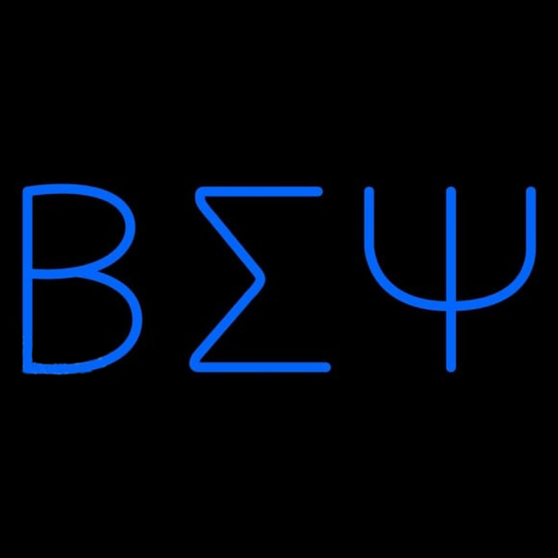 Beta Sigma Psi Neon Sign