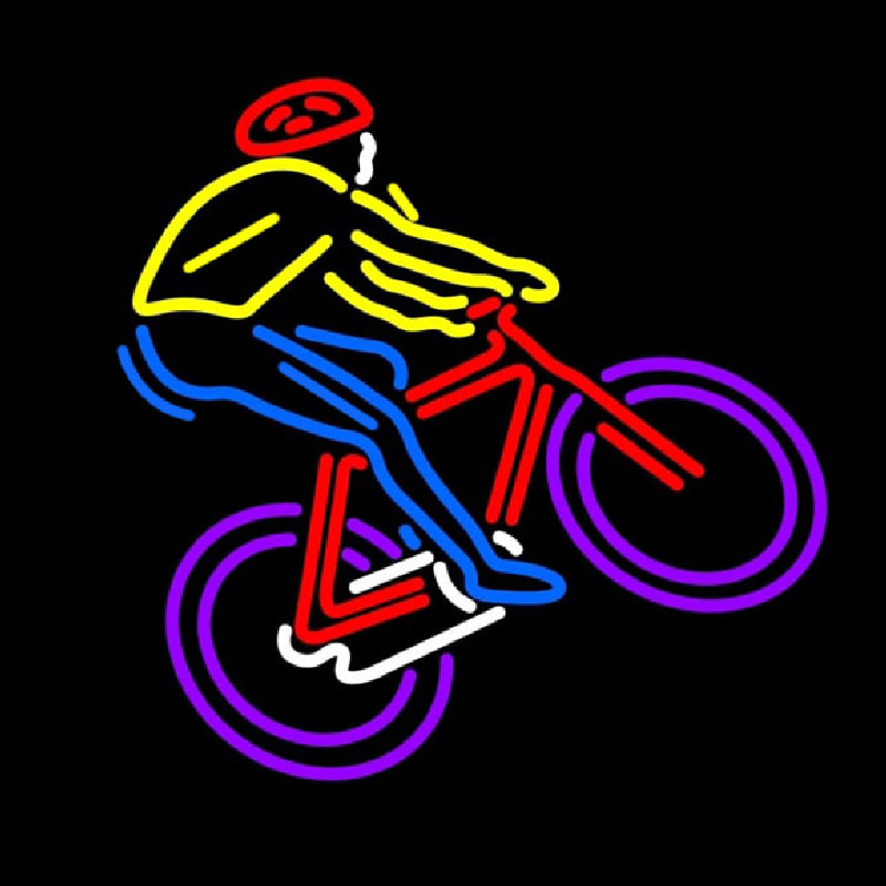 Bicycle Racer Neon Sign