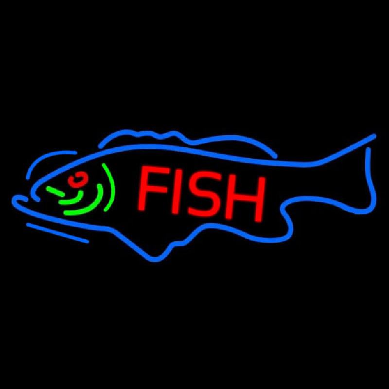 Big Fish Neon Sign