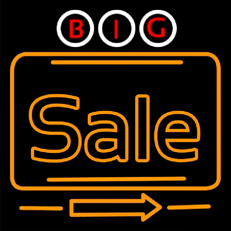 Big Sale Neon Sign