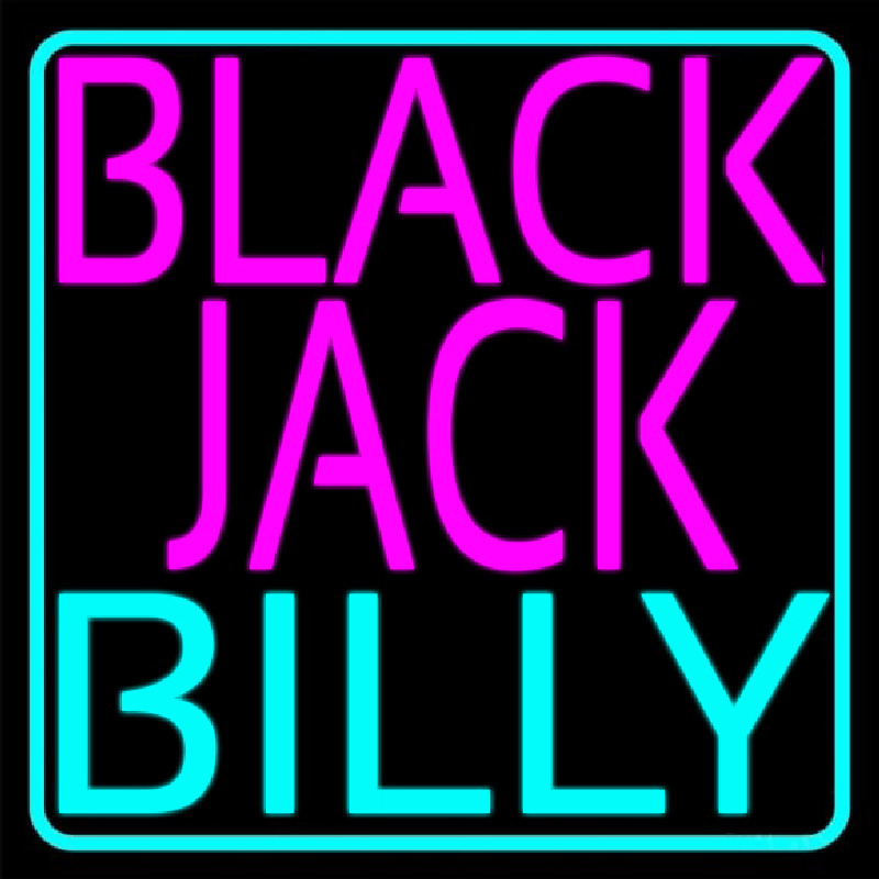 Blackjack Billy Neon Sign