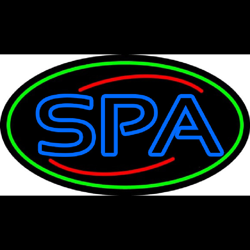 Blue Spa Neon Sign