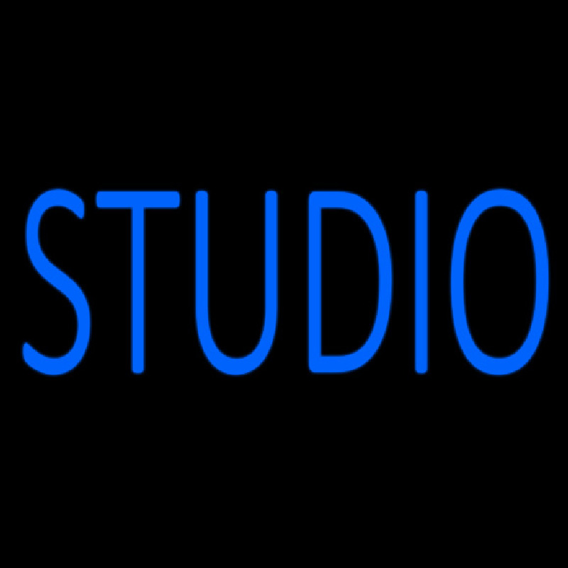 Blue Studio Neon Sign