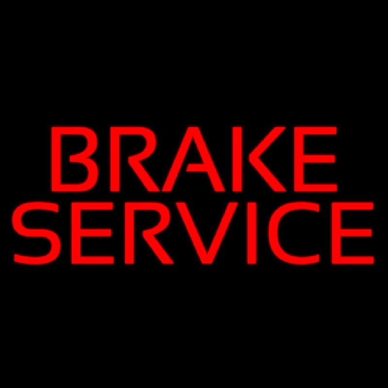 Brake Service Neon Sign