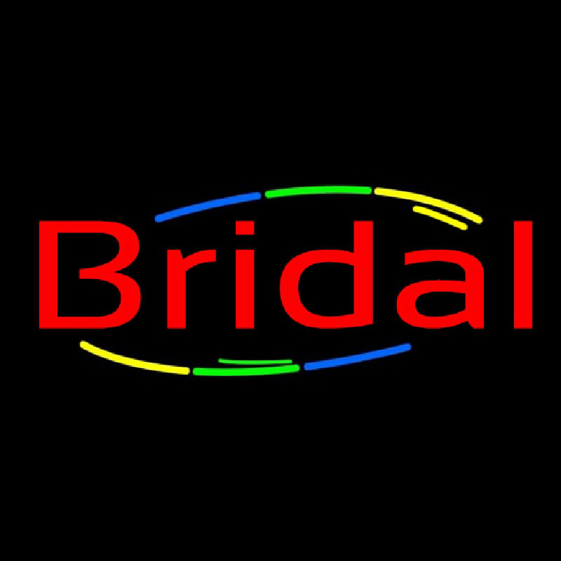 Bridal Multi Colored Deco Style Neon Sign