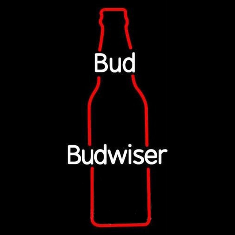 Bud Bottle Beer Sign Neon Sign