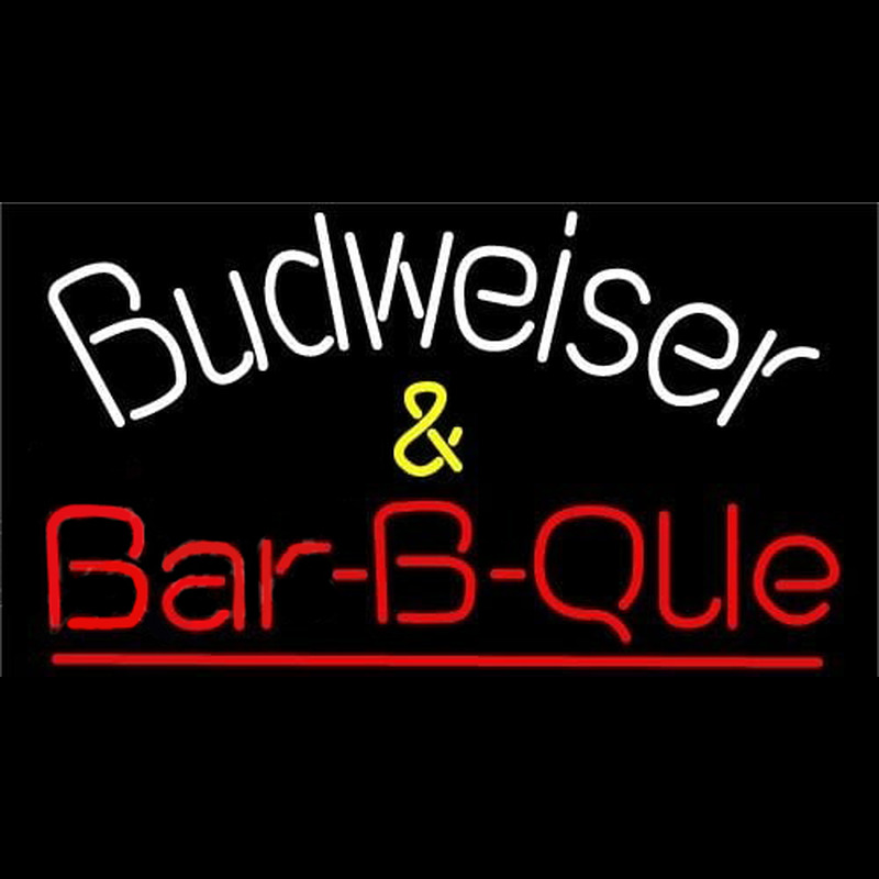 Budweiser Barbeque Beer Sign Neon Sign