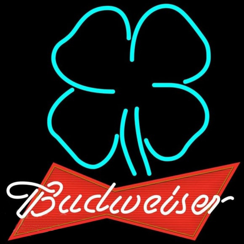 Budweiser Clover Beer Sign Neon Sign