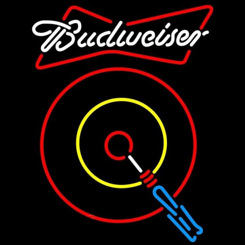 Budweiser Dart Beer Sign Neon Sign