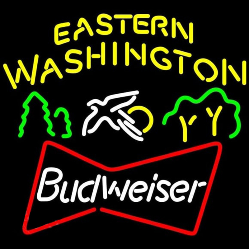 Budweiser Eastern Washington Neon Sign