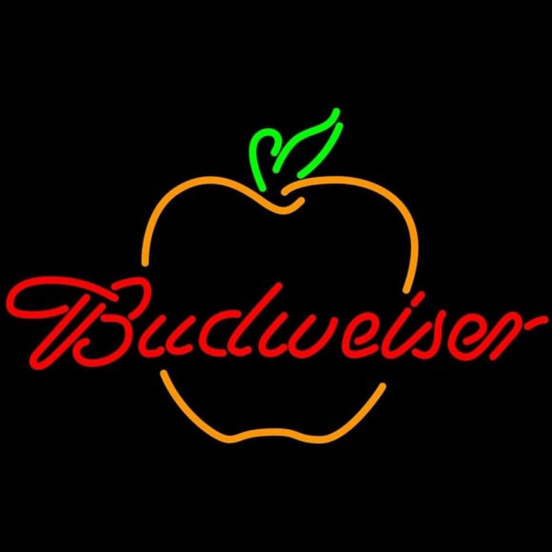 Budweiser Great Apple Beer Sign Neon Sign