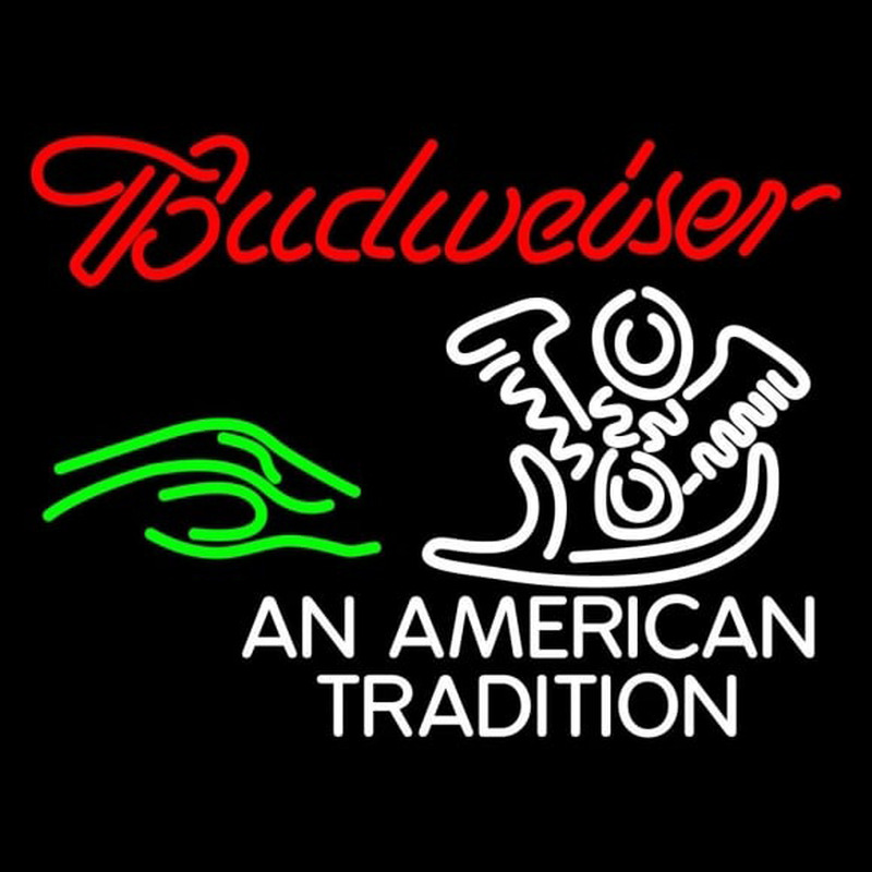 Budweiser Tradition Beer Sign Neon Sign