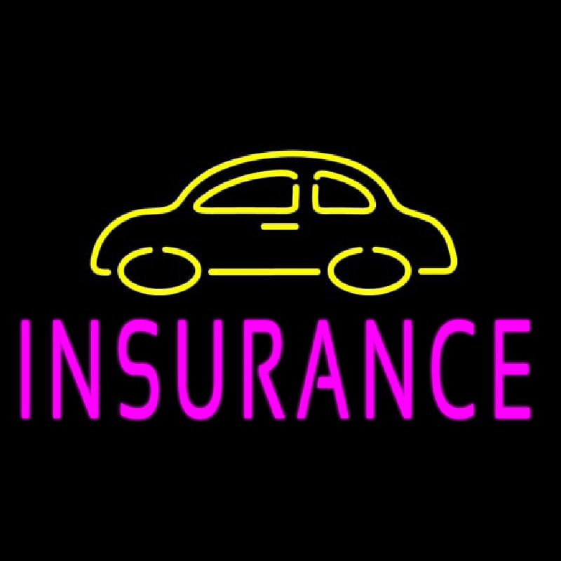 Car Insurance Neon Sign