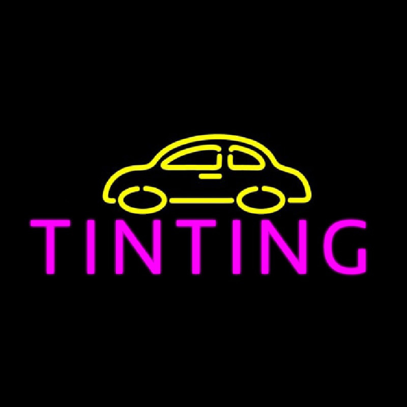 Car Tinting Neon Sign