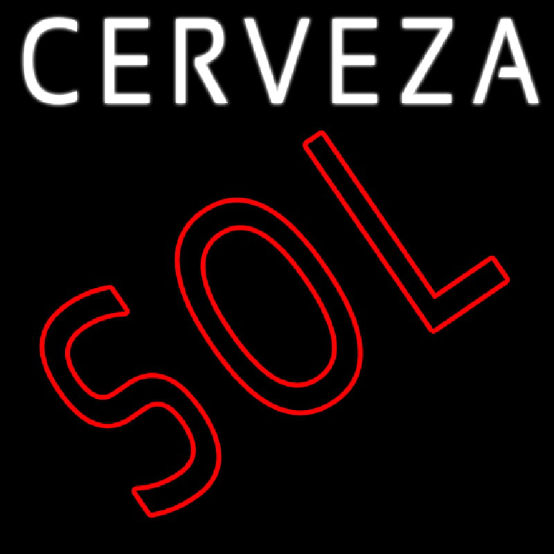 Cerveza Sol Neon Sign