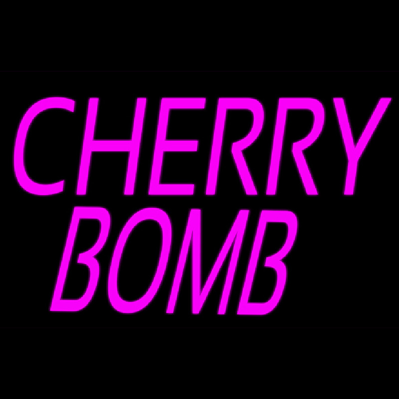 Cherry Bomb Neon Sign