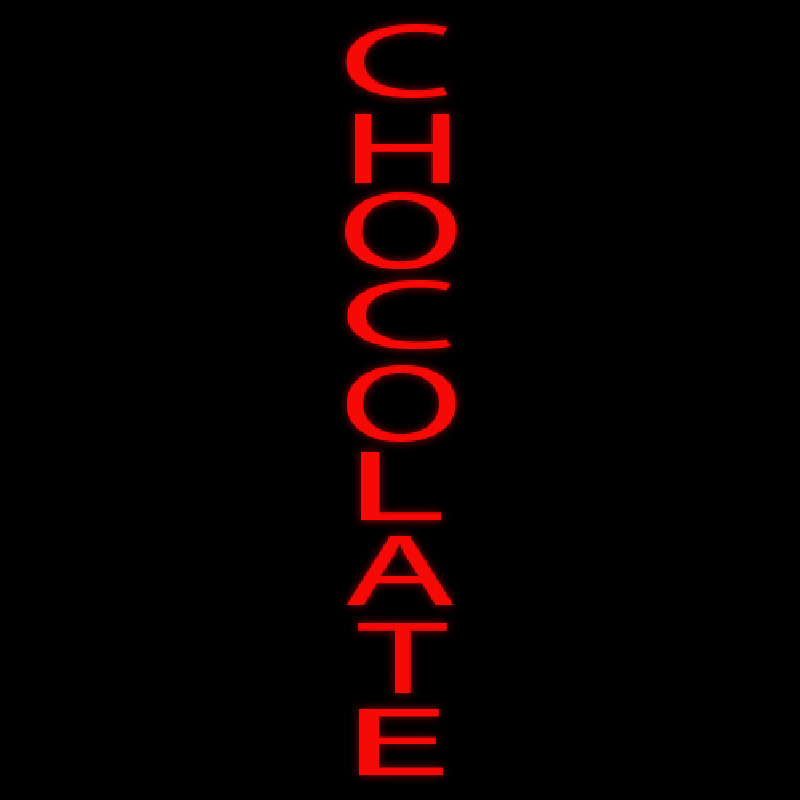 Chocolate Neon Sign