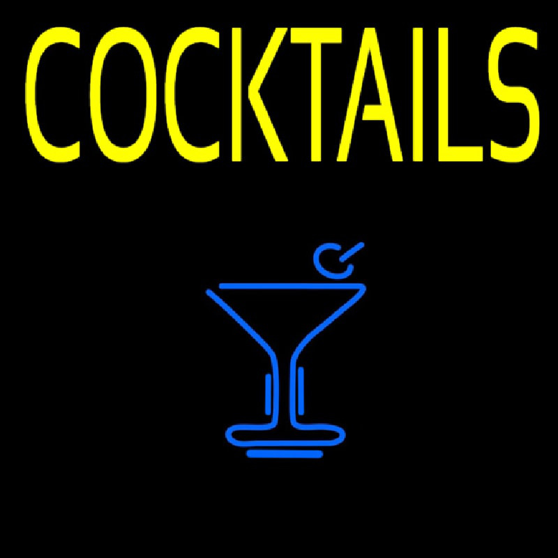 Cocktails Neon Sign