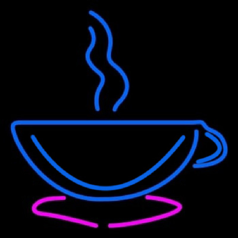 Coffee Logo Neon Sign