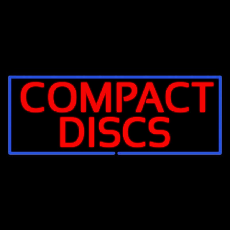 Compact Discs Neon Sign